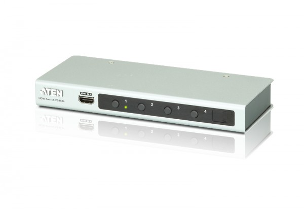 Aten Video Splitter, HDMI, 4xInput, 1xOutput, 4K, mit IR Fernbedienung